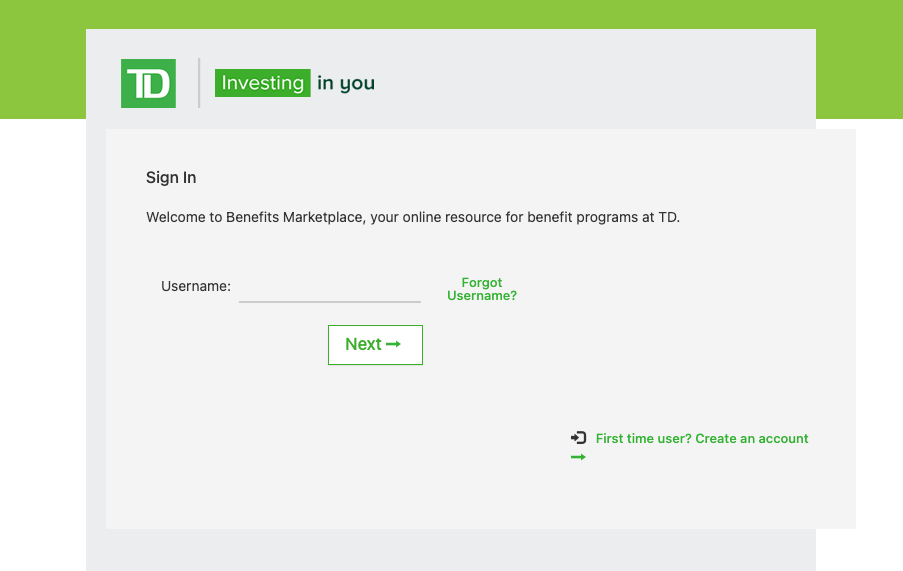 td bank employee benefits