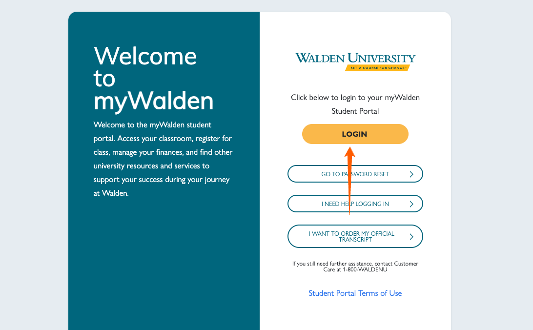mywalden student portal login